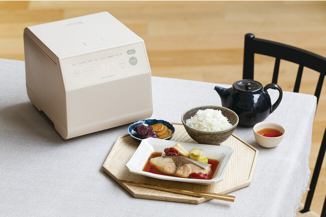 ごはんもおかずも、きちんとできる　　レコルト［クッキングライスクッカー］を新発売
