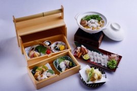 ▲『鱧と松茸の秋御膳』 ▲『鱧と松茸の秋御膳』