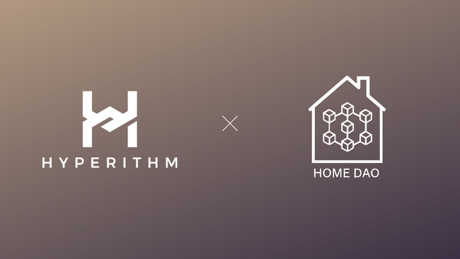 Hyperithm、オックスフォード発Web3起業家コミュニティ「HomeDAO」に出資
