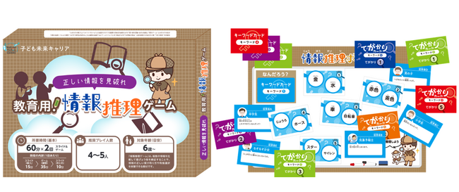 ボードゲームを通じて楽しいキャリア教育を実現する『子ども未来キャリア』、 “ブラッシュアップ版”第三弾「おつかいゲーム」「情報推理ゲーム」を提供開始