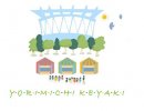 屋台グルメとドリンクを楽しむYORIMICHI KEYAKI(よりみち けやき)