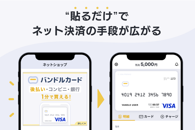 カゴ落ち率が約30％減で、売上が約40%増加。“貼るだけ”でネット決済の手段が広がる。
