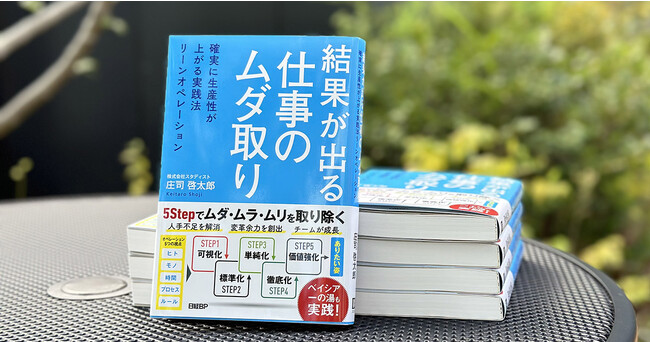 筋肉質な組織を作る！書籍『結果が出る 仕事のムダ取り』9月11日に発行