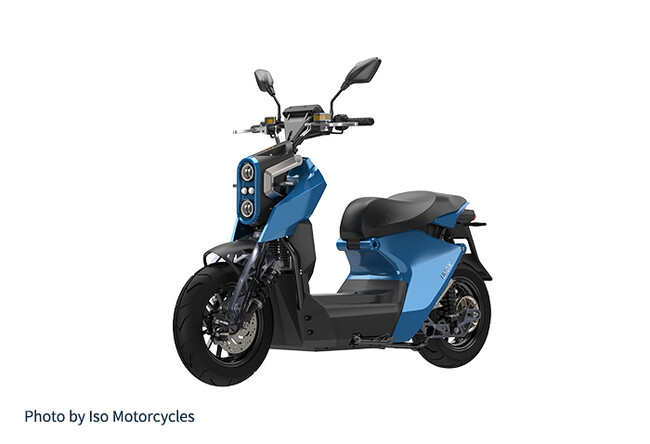旭化成の変性PPE樹脂「ザイロン(TM)」とポリアミド樹脂「レオナ(TM)」がGiken Mobility社の電動バイク「Iso UNO-X」に採用