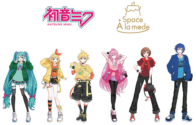アニメイト池袋本店4階・秋葉原1号館3階のアパレル・雑貨を取り扱うエリア「Space A la mode」に、『初音ミクシリーズ』商品が9月23日発売！　描き下ろしイラストを使用したグッズも!!