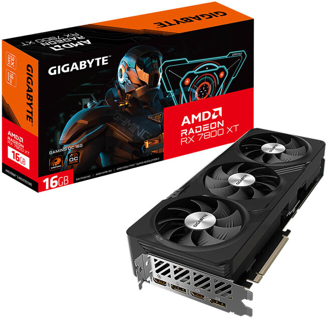 GIGABYTEからRadeon RX 7800 XT、RX 7700 XT 高冷却3連ファン搭載ゲーミングPC向けグラフィックボード発売