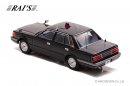 1/43 日産 セドリック (YPY30改) 1985 警察本部警備部要人警護車両:左後 1/43 日産 セドリック (YPY30改) 1985 警察本部警備部要人警護車両:左後