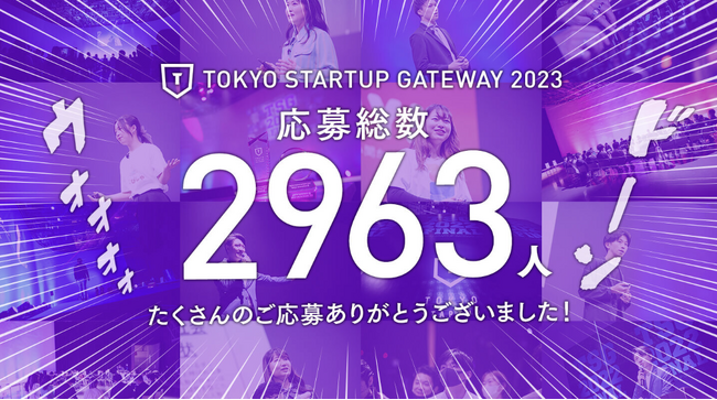 今年度のエントリーは過去最高の2963名！東京都主催スタートアップコンテスト「TOKYO STARTUP GATEWAY 2023」エントリー者対象イベント「スターティングデイ」からコンテスト部門開幕