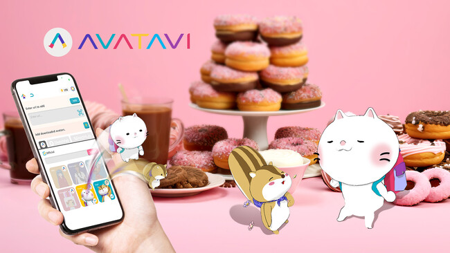 好きなアバターと旅するARアプリ「AVATAVI(アバタビ)」アバター販売を開始！