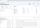 Actiphy StorageServer Webコンソール画面