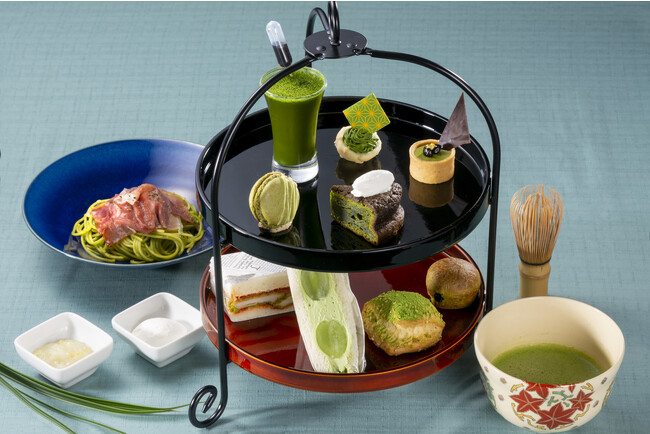 香り高い祇園辻利の抹茶を使用した「京都」を味わうアフタヌーンティーが富山に登場！　