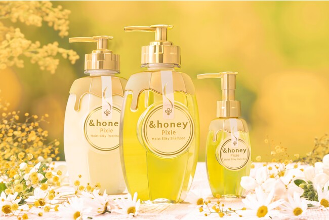 まるで妖精のようなサラふわ髪へ。「&honey」より初のパサつき・猫っ毛ケアに特化した新シリーズ「&honey Pixie」が2023年9月27日(水)新発売!
