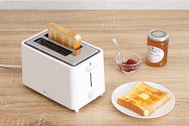 【ニトリ】短時間で素早く焼ける！お手入れ簡単でコンパクトなポップアップトースターが新登場！