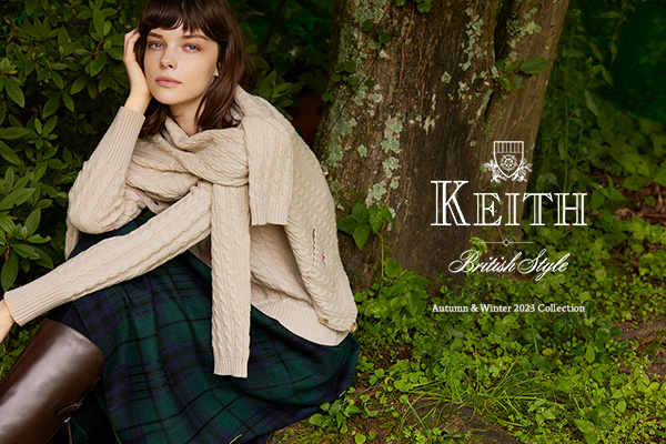 【KEITH】WEBカタログ＜Autumn & Winter 2023＞公開