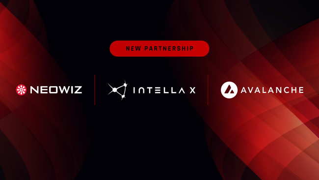 【NEOWIZ　プレスリリース】『Intella X』『AVA Labs』と パートナシップ締結
