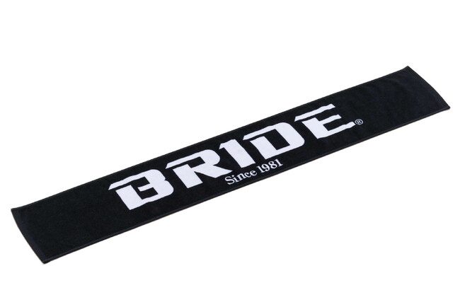 スポーツシートメーカーBRIDEのオリジナルグッズ「マフラータオル」を発売！！
