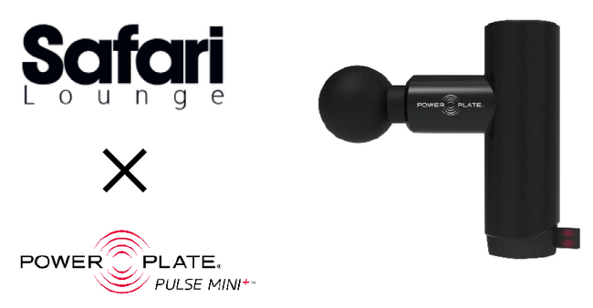 Safariの公式オンラインストア「Safari Lounge」にて、パワープレート PULSE MINI＋の販売を開始！