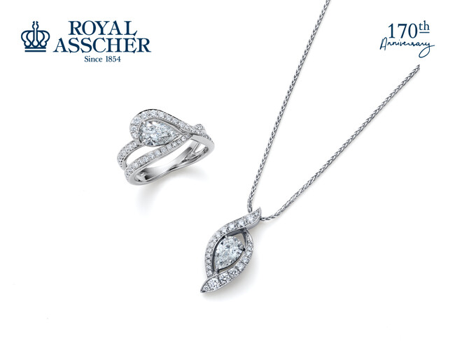 オランダ発ダイヤモンドジュエラー「ROYAL ASSCHER（ロイヤル・アッシャー）」が、創業170周年を記念した限定モデルジュエリーを発表