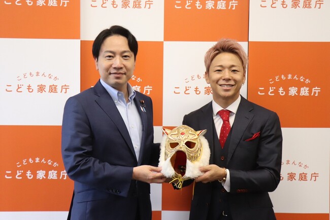 武尊がこども家庭庁・小倉將信大臣を訪問