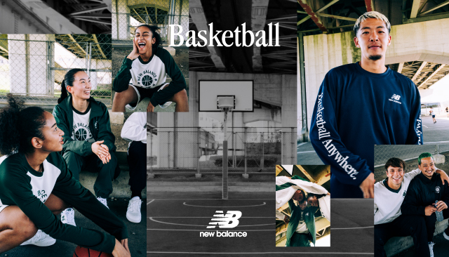 New Balance Basketball 2023年秋冬アパレルコレクション登場