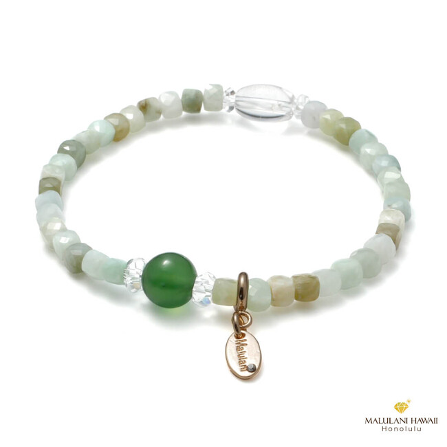 豊かな人生のお守りに！ 『翡翠|ヒスイ＆サーペンティン』で仕立てたパワーストーンブレスレット、ハワイ発「マルラニハワイ」より新登場！健康長寿や事業繁栄など、人生全般のお守りとして名高い「翡翠」を使用