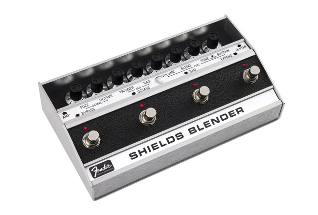 My Bloody Valentineのギタリストケヴィン・シールズのシグネイチャーエフェクトペダル『Fender(R) Shields Blender』販売開始