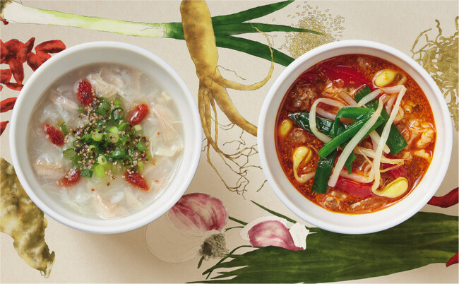 暑さで疲れた体を癒すとき。Soup Stock Tokyoにて、9月18日(月)から「東京参鶏湯」と「5色のユッケジャン」、「花椒の麻婆カレー」が登場。