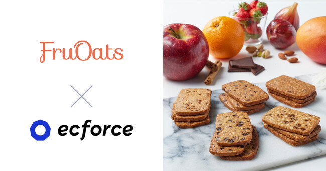 ヴィーガン＆グルテンフリーのスイーツを販売する「FruOats」がECプラットフォーム「ecforce」を導入