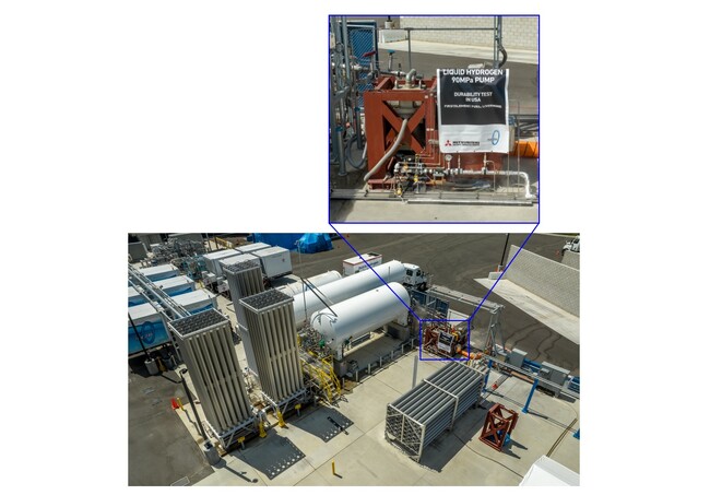 水素ステーション向け90MPa級超高圧液体水素昇圧ポンプの長期耐久性を確認