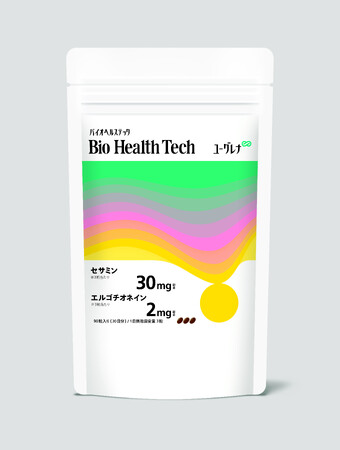 『ユーグレナBio Health Tech（バイオヘルステック）』より「ユーグレナバイオヘルステック　セサミン30mg&エルゴチオネイン2mg」を発売