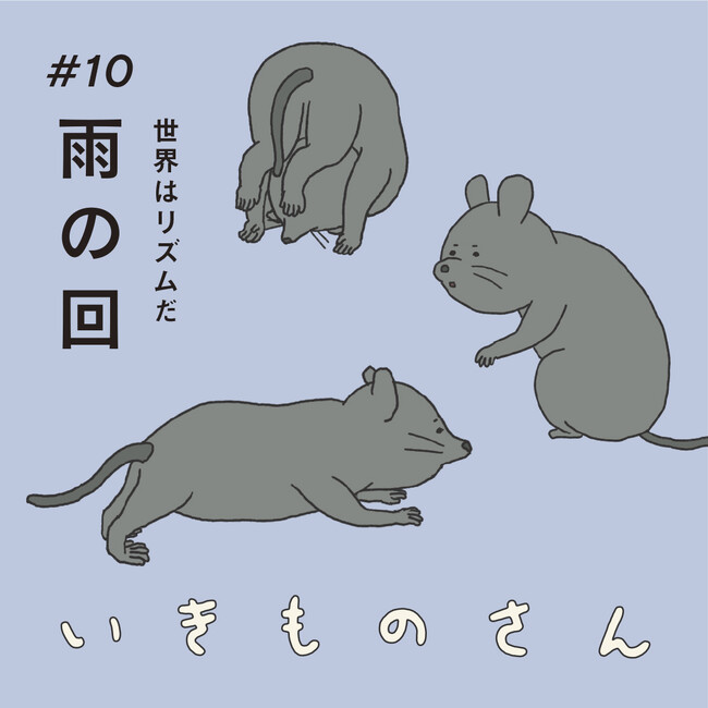 2023年9月15日(金)深夜1:55頃放送 TVアニメ『いきものさん』第10話「雨の回」あらすじ・場面写真を公開！副音声はZ世代にも大人気のラッパー SAMが担当！