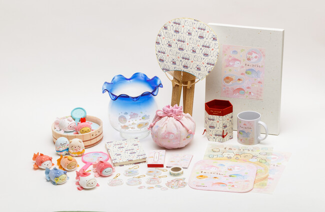 9月16日（土）から開催される「深堀隆介展　水面のゆらぎの中へ」にてすみっコぐらしのコラボグッズが発売！