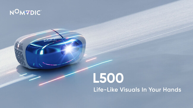 【新発売】米・NOMVDIC、３色レーザープロジェクター「L500」を日本国内で公式販売開始！