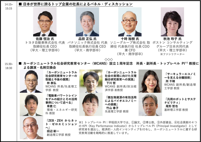 早稲田オープン・イノベーション・フォーラム2023開催のお知らせ