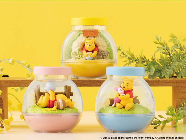 くまのプーさんの世界観がテラリウムになってガシャポン(R)に登場！『カプセリウム Winnie the Pooh』