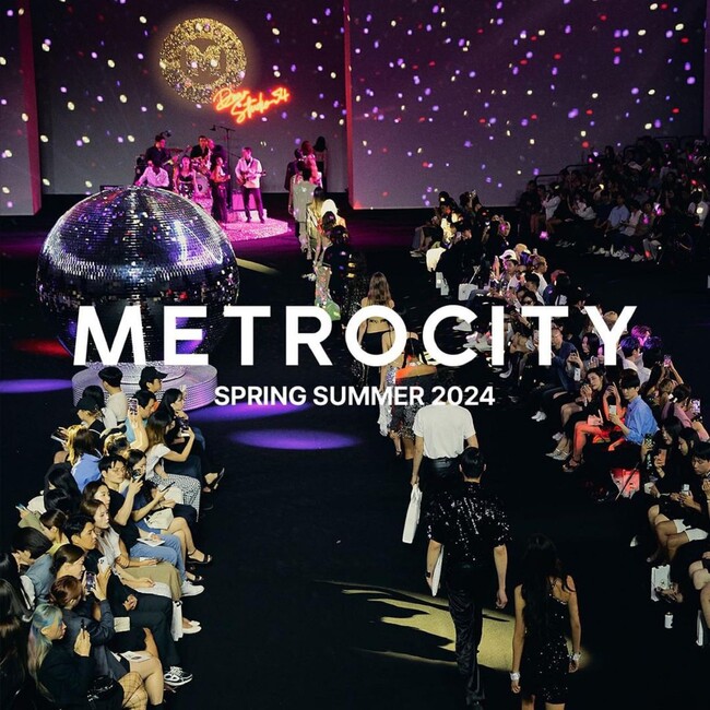 イタリア発「METROCITY」ソウルファッションウィークにて2024年春夏コレクションを発表