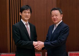 左から(ピティナ 専務理事 福田 成康、ソニー音楽財団 理事長 水野 道訓) 左から(ピティナ 専務理事 福田 成康、ソニー音楽財団 理事長 水野 道訓)