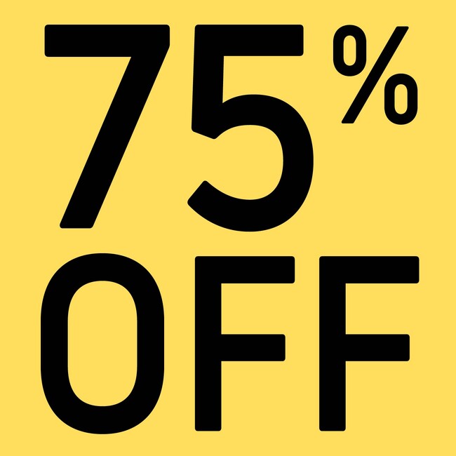 【期間限定】【75%OFF】クーポンを取得した方限定！「対象商品75%OFFキャンペーン」を「Gloture楽天ストア」で実施中!【9/20まで】