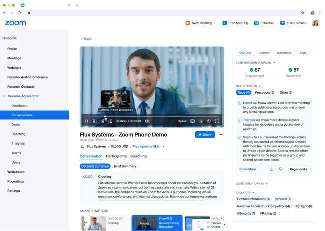 収益チーム向け: Zoom Revenue Accelerator を発表