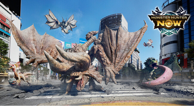 スマートフォン向けゲーム『モンスターハンターNow』配信開始！