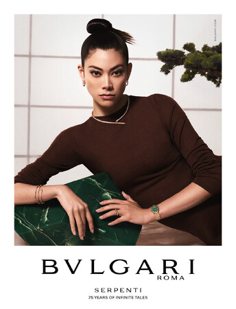 BVLGARI SERPENTI 75 YEARS OF INFINITE TALES - ブルガリがグローバル キャンペーンに森 星を起用 -