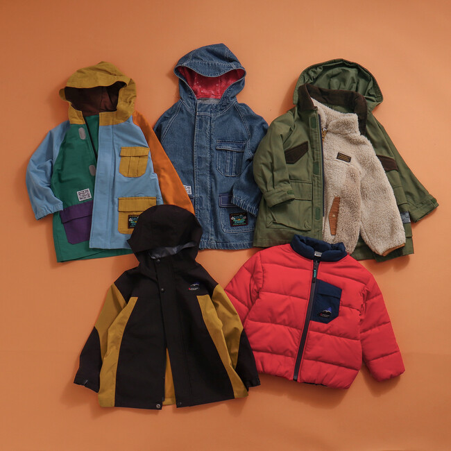 キッズブランドBREEZEから新商品のお知らせ秋服あるあるを解決！組み合わせ自由自在「合体アウターシリーズ」登場