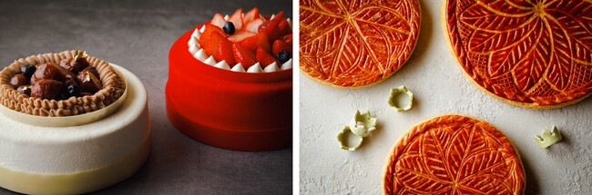 パーク ハイアット 京都 京都の美食材が詰まった心温まるクリスマスケーキ2種と「朝日焼」のフェーブ付きガレット・デ・ロワ　10月2日（月）より受付開始