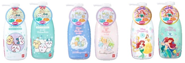 子どもの髪をやさしく洗うリンスインシャンプー新発売