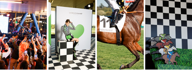 ロンシャン、原点のパリ ロンシャン競馬場で一夜限りのパーティーを開催　“騎手”ルックを纏ったアーティスト・モデル・女優 藤井夏恋さんが来場