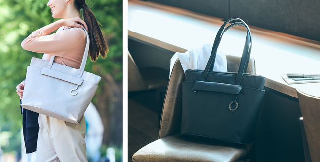 トラベルブランドMILESTOより、自分らしく過ごす女性の“毎日”に寄り添うPunto＆Lineaシリーズからトートバッグがリニューアル！収納力をアップデートして新登場！