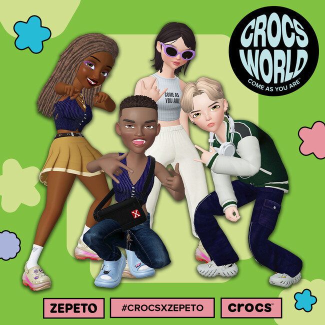クロックス、ZEPETOとRoblox Metaversesでクロックスの世界を拡大