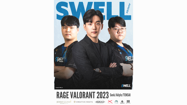 プロeスポーツチーム 「BC SWELL」が「RAGE VALORANT2023」にブース出展