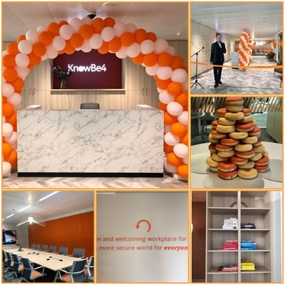 KnowBe4が、オランダ・ユトレヒトにEMEA本社オフィスをイギリス・リーズにUK本社を相次いでオープン