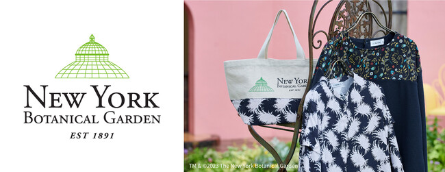 NEW YORK BOTANICAL GARDENのフラワー柄コレクションをGolden Bear White Label より発売